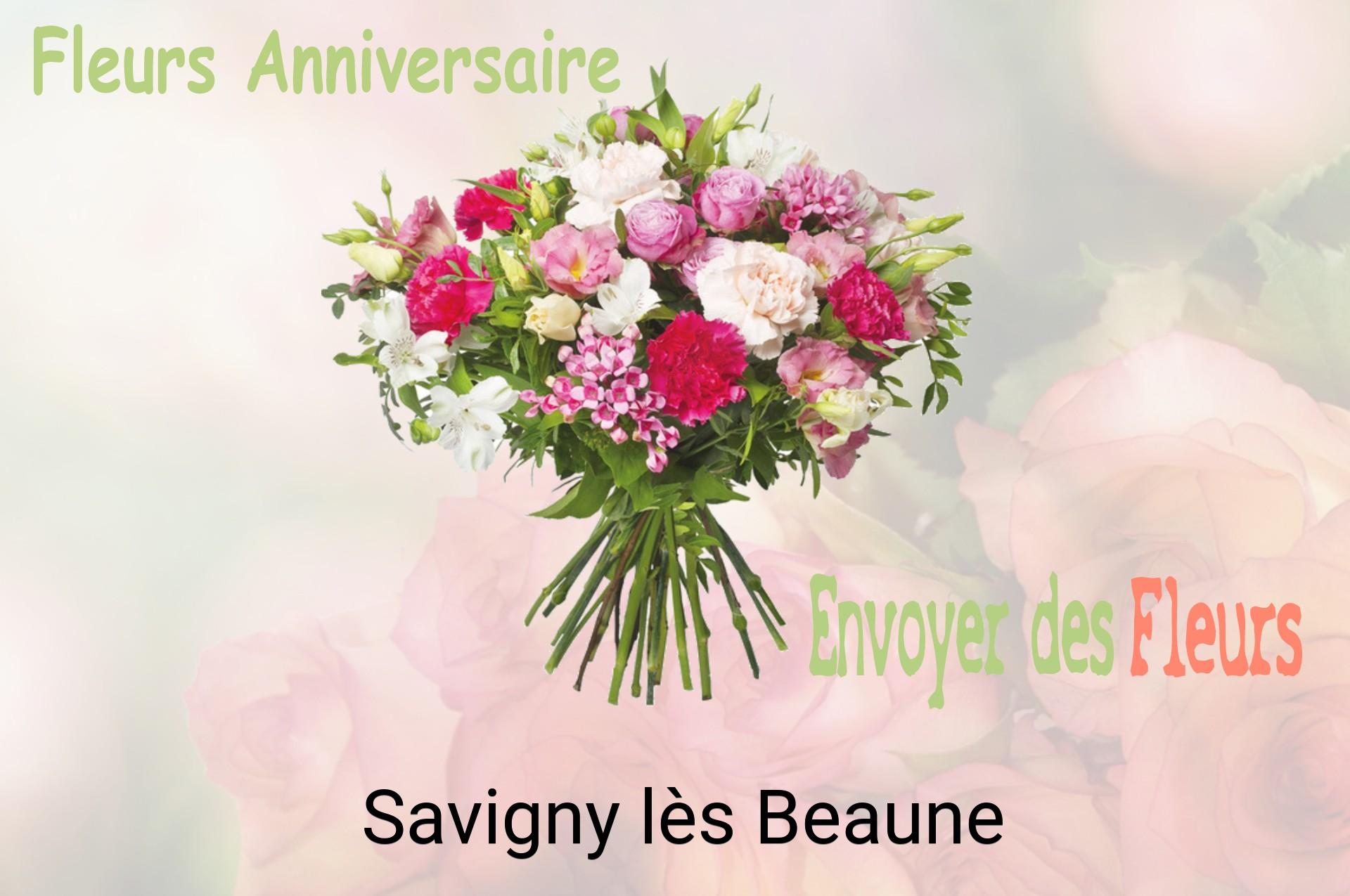 Bouquet de fleurs d’anniversaire livré à Savigny-lès-Beaune