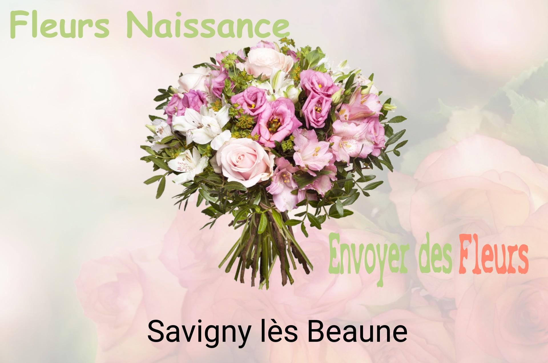 Bouquet de fleurs de naissance livré à Savigny-lès-Beaune