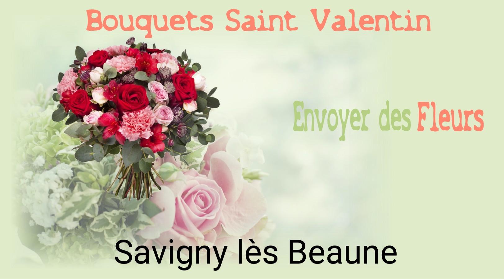Roses de Saint-Valentin livrées à Savigny-lès-Beaune